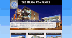 Desktop Screenshot of brady.com
